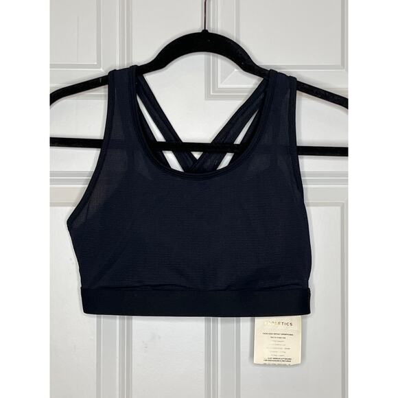 Fabletics NEW Faye High Impact Black Sports Bra Size Small - Picture 2 of 8